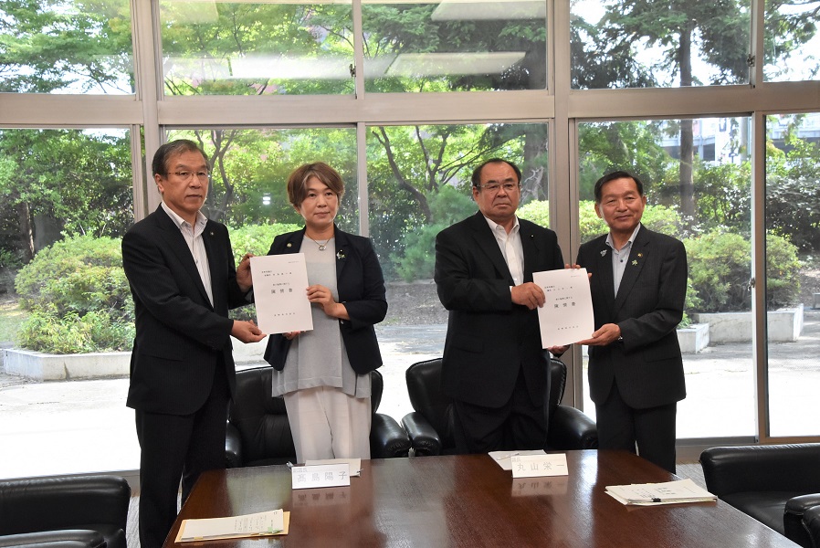 長野県市長会陳情1