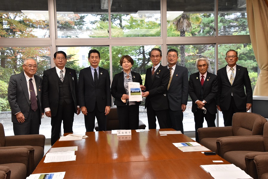 木曽郡町村議会議長会陳情1