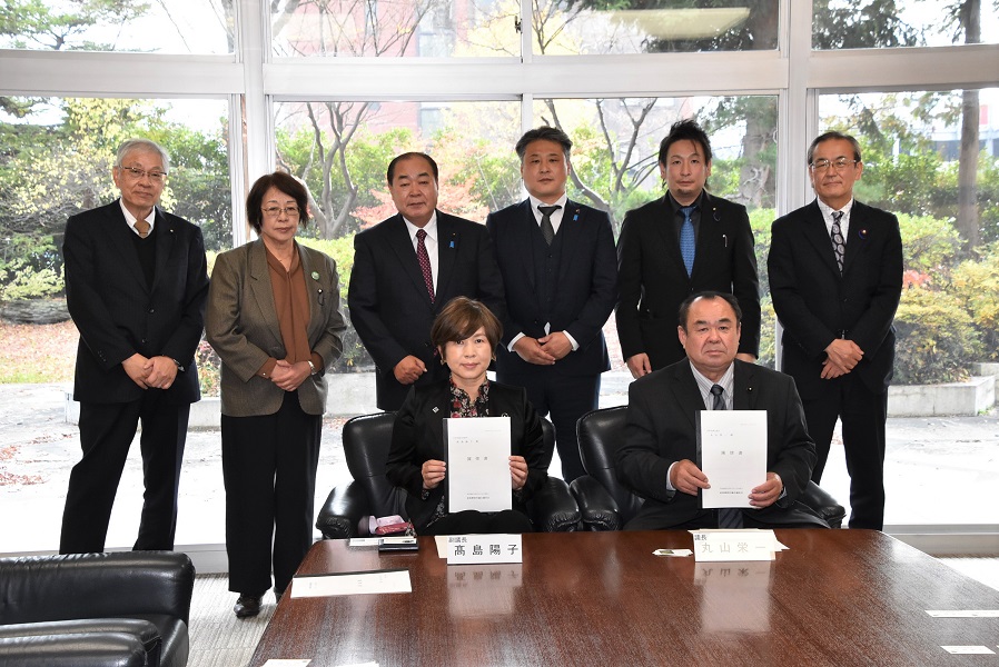 東筑摩郡村議会議長会陳情1