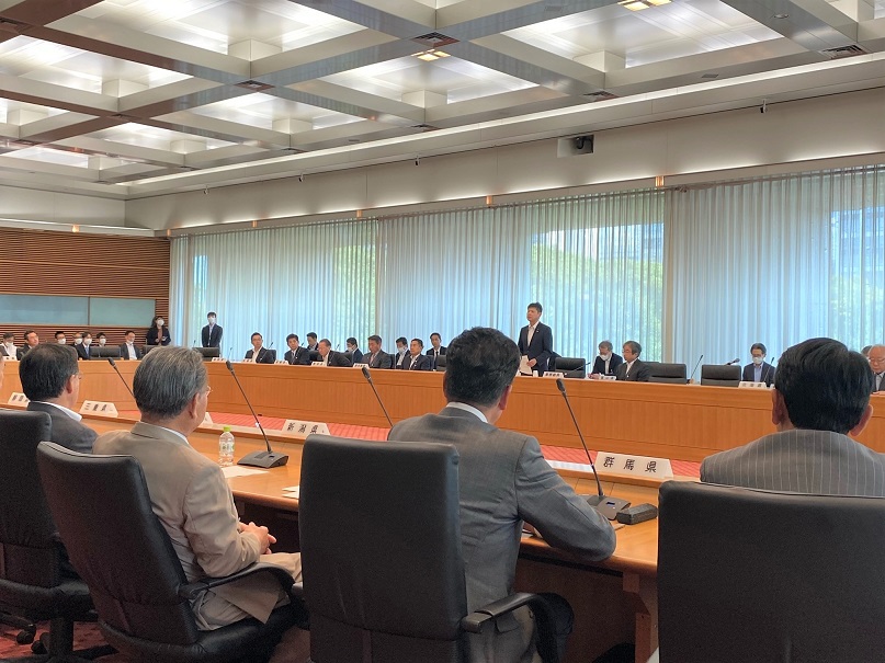 全国都道府県議会議長会臨時総会2