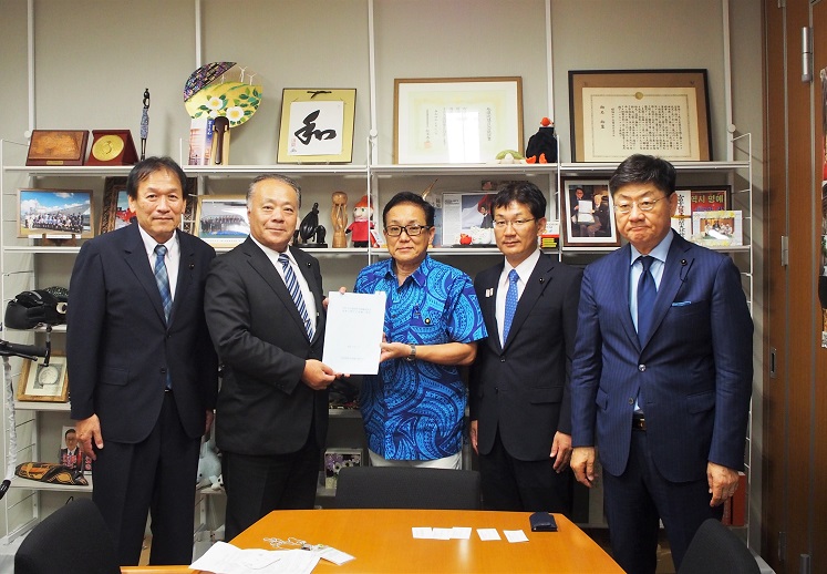 全国議長会要請活動2