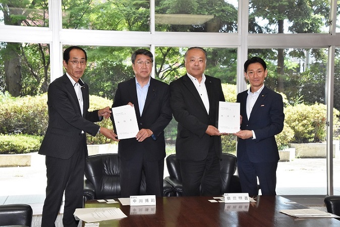 市議会議長会陳情1