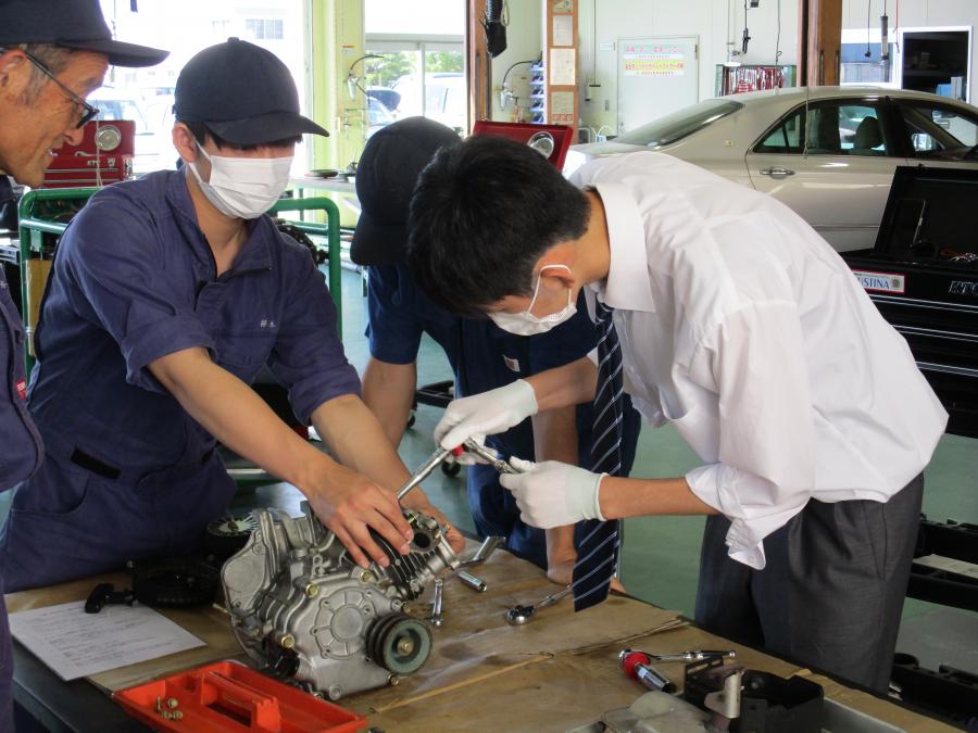 自動車整備科体験1