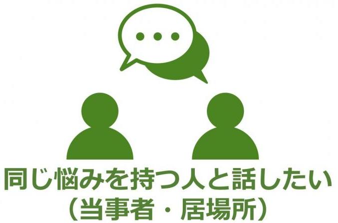 同じ悩みを持つ人と話したい