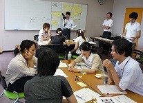 信州大学での意見交換の様子