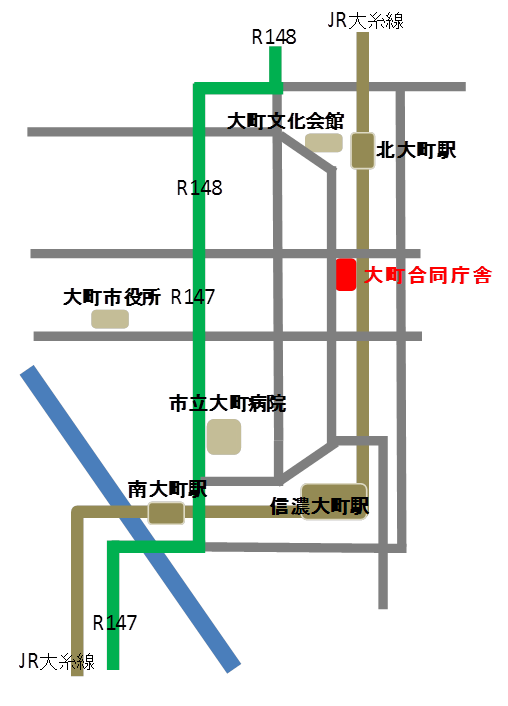 合庁アクセス図