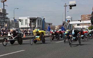 画像：長野車いすマラソン大会