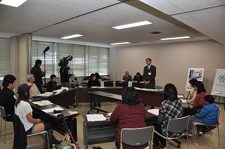 写真：県政ランチミーティングの様子