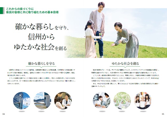 長野県総合5か年計画の基本目標