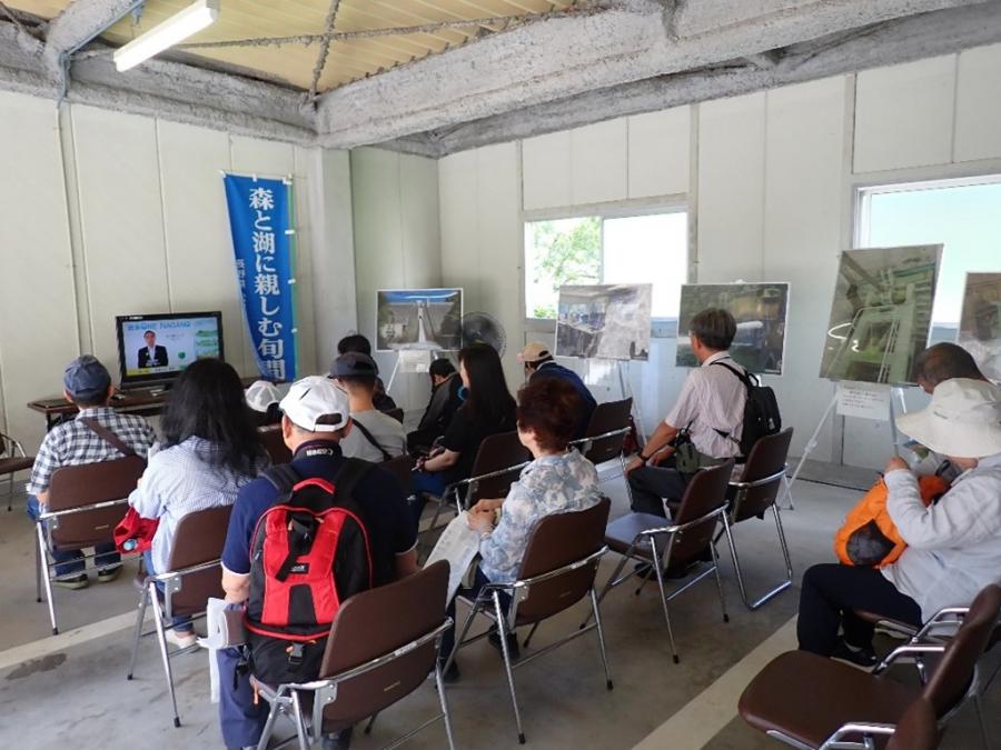 R6松川ダム見学会様子1