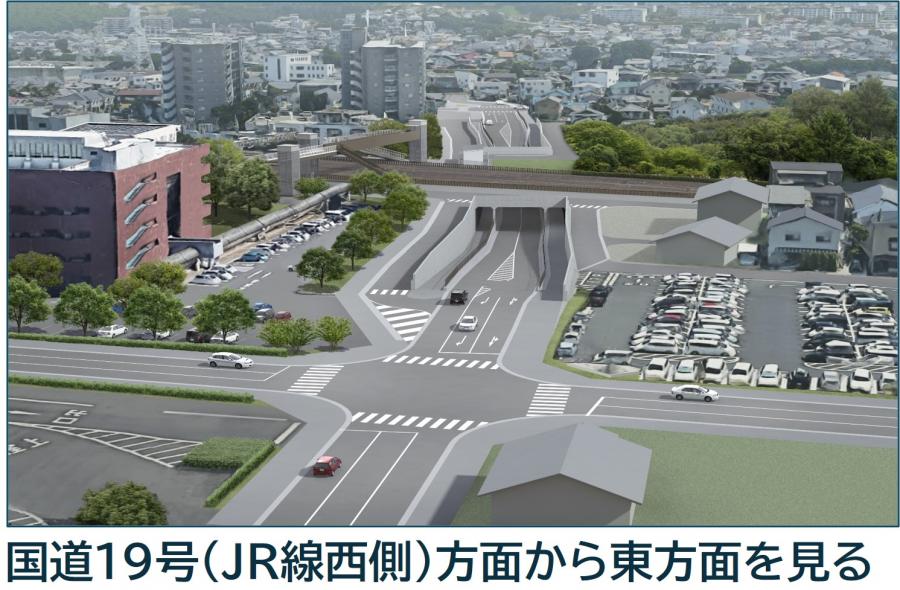 イメージパース東側