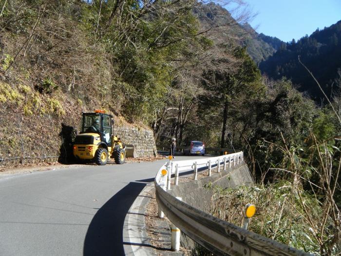 梅花駅伝前道路一斉清掃4