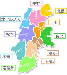 長野県地図