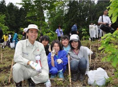 植樹祭の様子