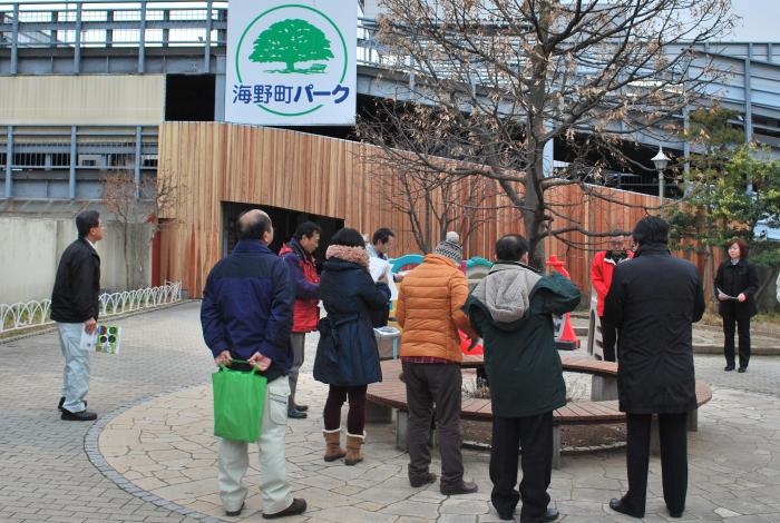 現地調査の状況（海野町商店街振興組合）