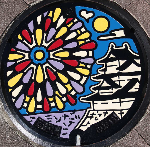 諏訪市マンホール