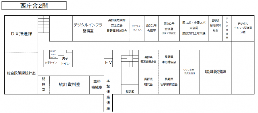 西庁舎2階