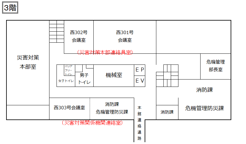西庁舎3階